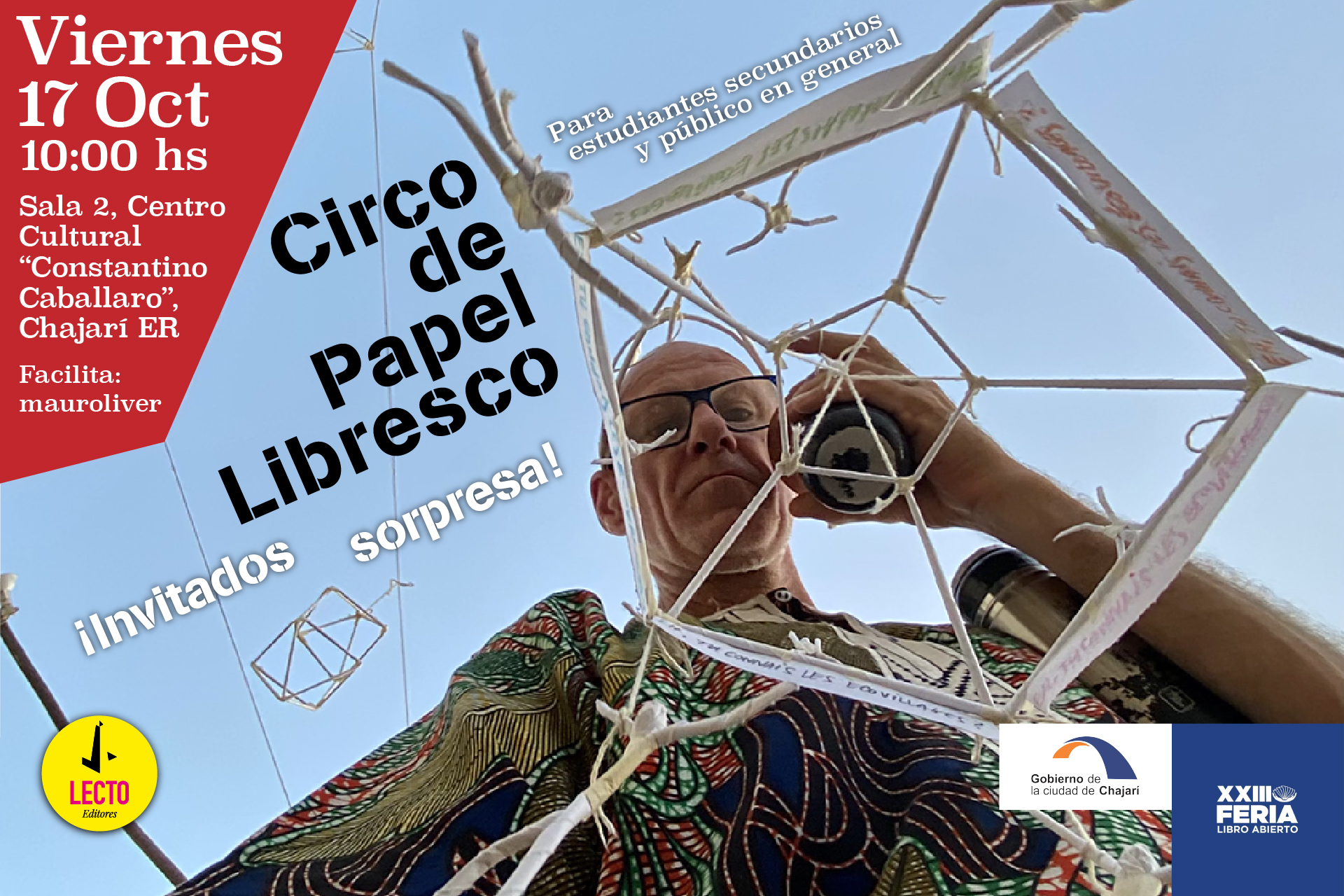 Circo de papel en la Feria